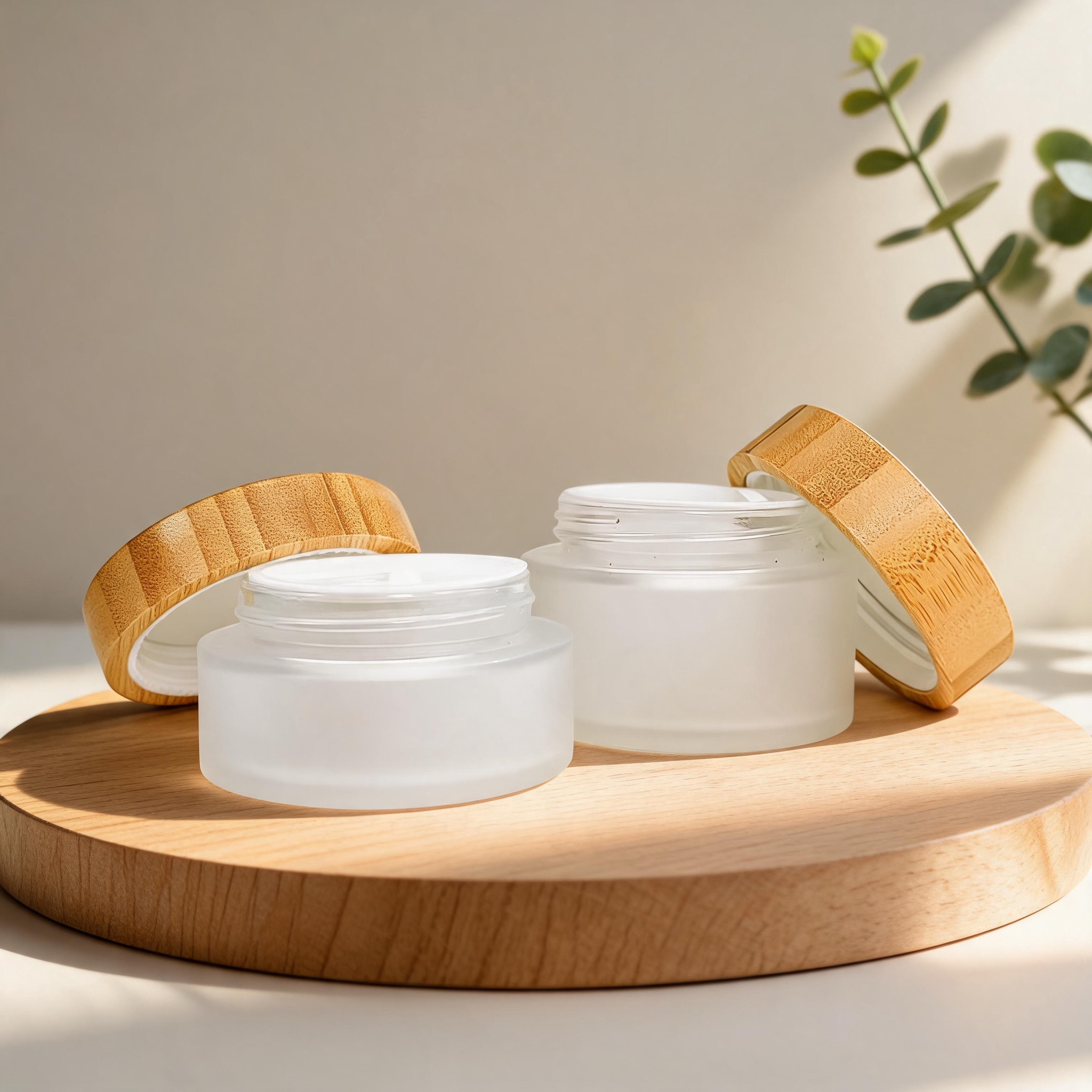 Custom Engrave logo Organic Eco-Friendly Bamboo Wood Screw Lid Caps for Cream Jars Spice Jars Glass Jars Custom Engrave logo Organic Eco-Friendly Bamboo Wood Screw Lid Caps for Cream Jars Spice Jars Glass Jars