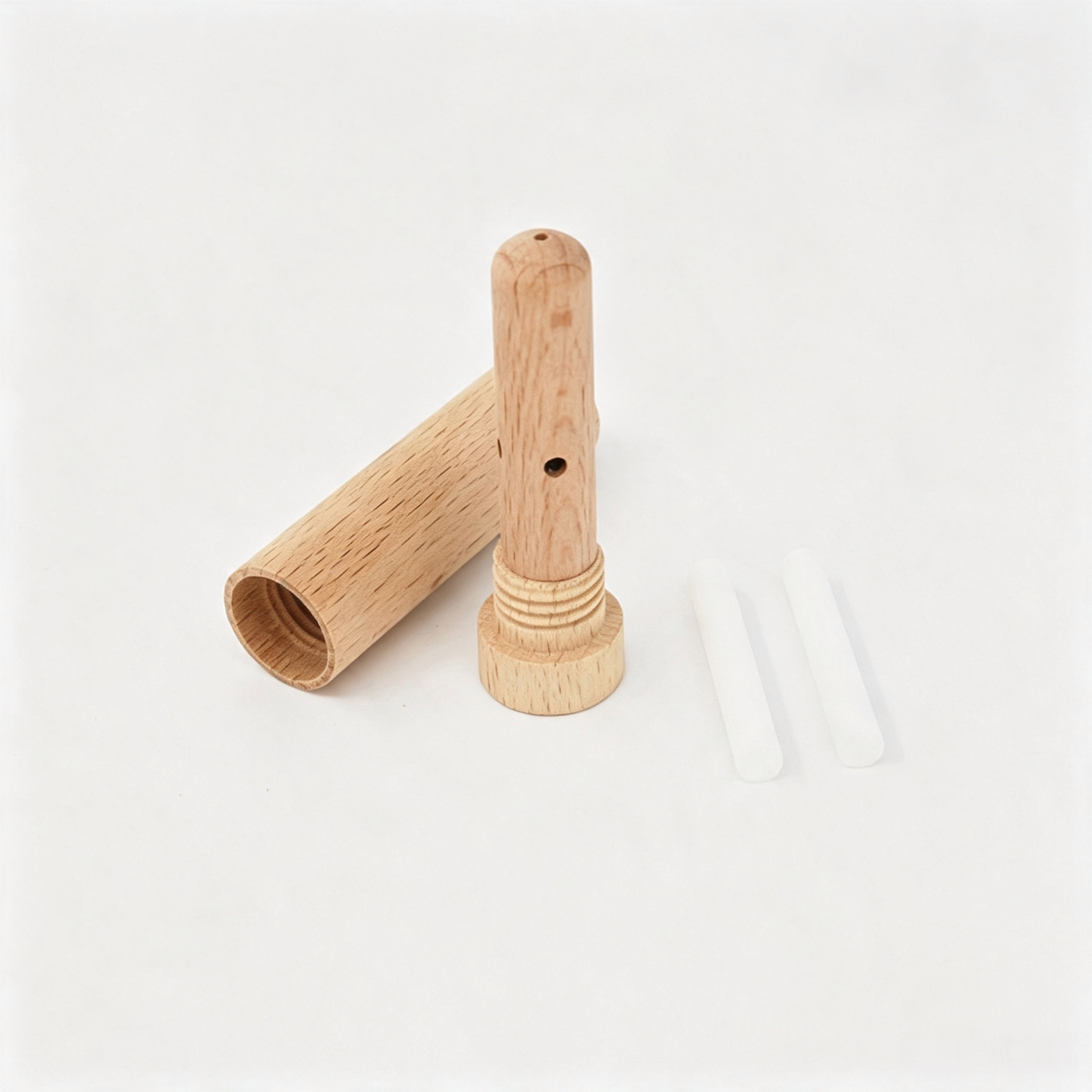Empty Wooden Essential Oil Nasal Inhaler Stick Refillable Aromatherapy Inhaler Tube for Fragrance Scent Oil Empty Wooden Essential Oil Nasal Inhaler Stick Refillable Aromatherapy Inhaler Tube for Fragrance Scent Oil