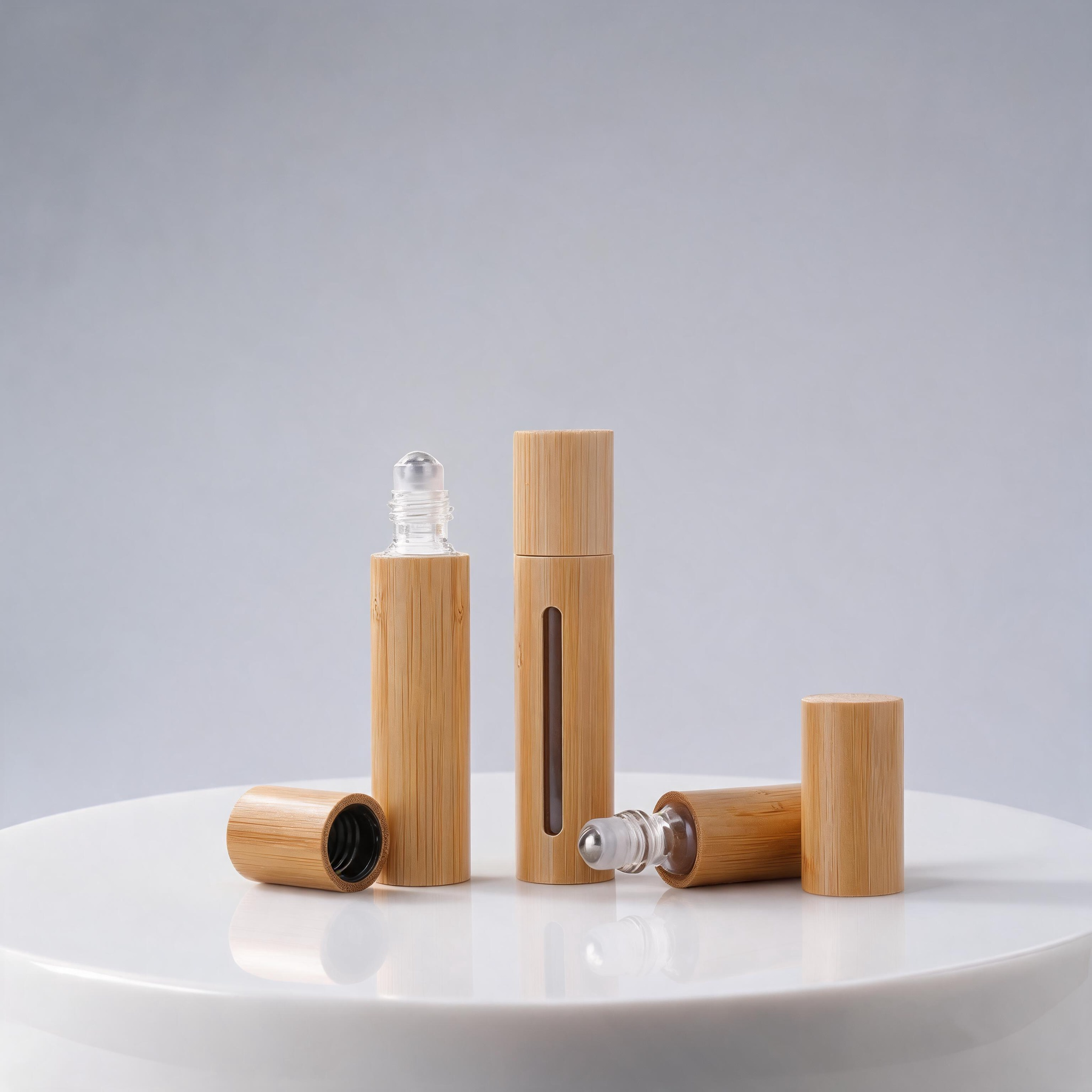 In Stock 3ml 5ml 10ml Bamboo Roller Bottle Glass Liner for Perfume Essential Oil Deodorant Cosmetic Packaging In Stock 3ml 5ml 10ml Bamboo Roller Bottle Glass Liner for Perfume Essential Oil Deodorant Cosmetic Packaging