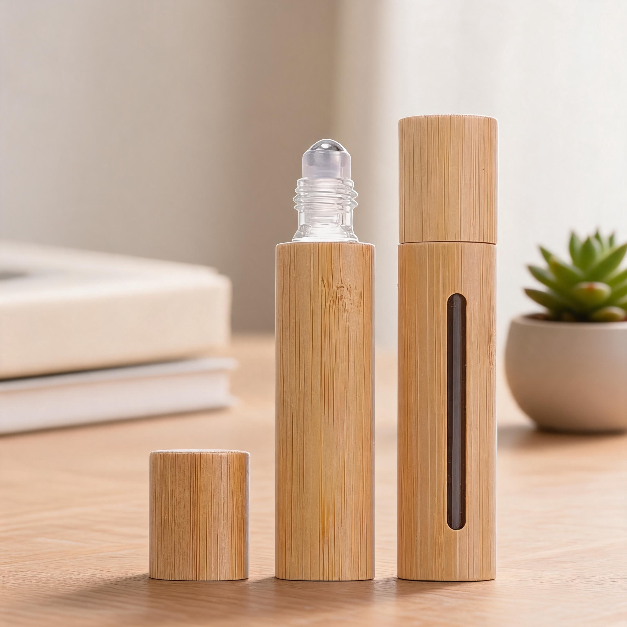 In Stock 3ml 5ml 10ml Bamboo Roller Bottle Glass Liner for Perfume Essential Oil Deodorant Cosmetic Packaging In Stock 3ml 5ml 10ml Bamboo Roller Bottle Glass Liner for Perfume Essential Oil Deodorant Cosmetic Packaging