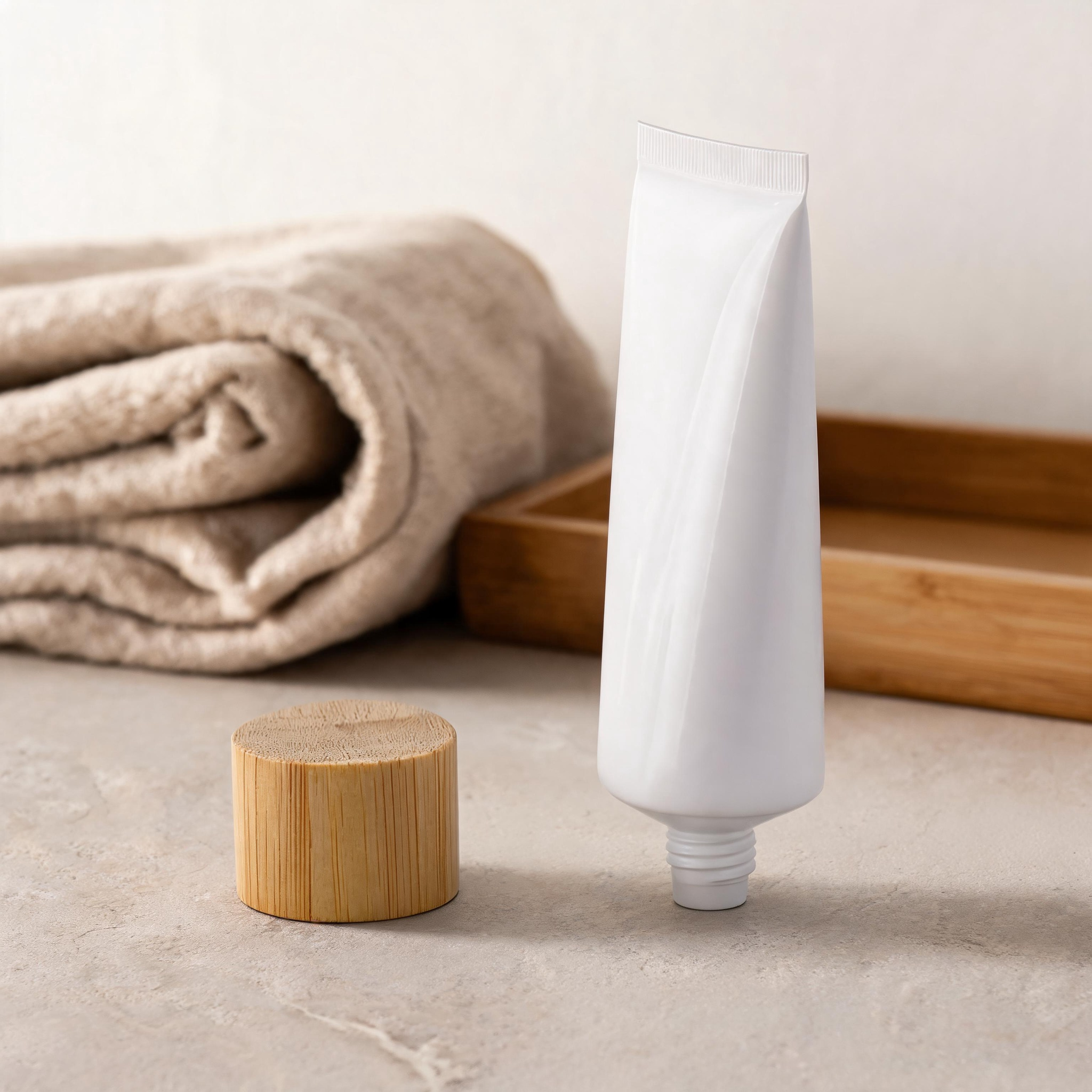 Squeeze Tubes with Bamboo Caps Ideal Home Travel and Salon Use Portable and Eco - Friendly Beauty Containers Cosmetic Tube Squeeze Tubes with Bamboo Caps Ideal Home Travel and Salon Use Portable and Eco - Friendly Beauty Containers Cosmetic Tube