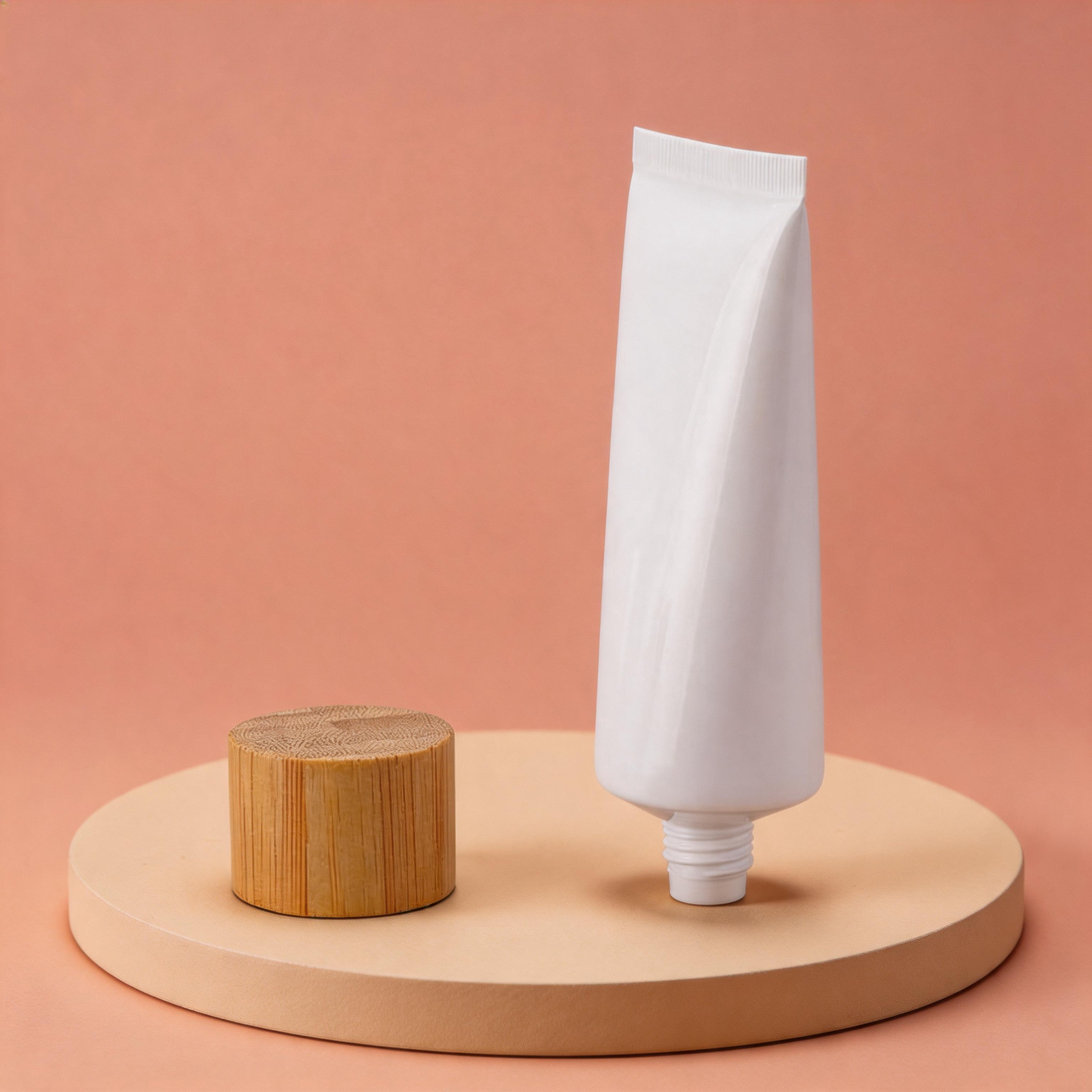 Squeeze Tubes with Bamboo Caps Ideal Home Travel and Salon Use Portable and Eco - Friendly Beauty Containers Cosmetic Tube