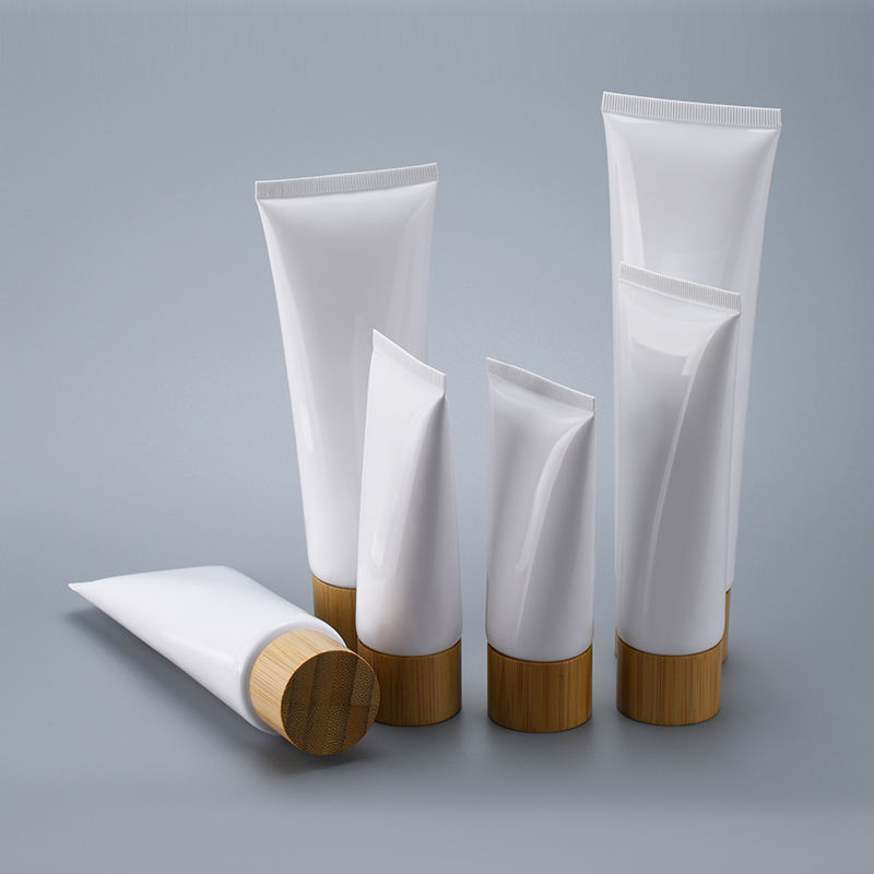 Squeeze Tubes with Bamboo Caps Ideal Home Travel and Salon Use Portable and Eco - Friendly Beauty Containers Cosmetic Tube