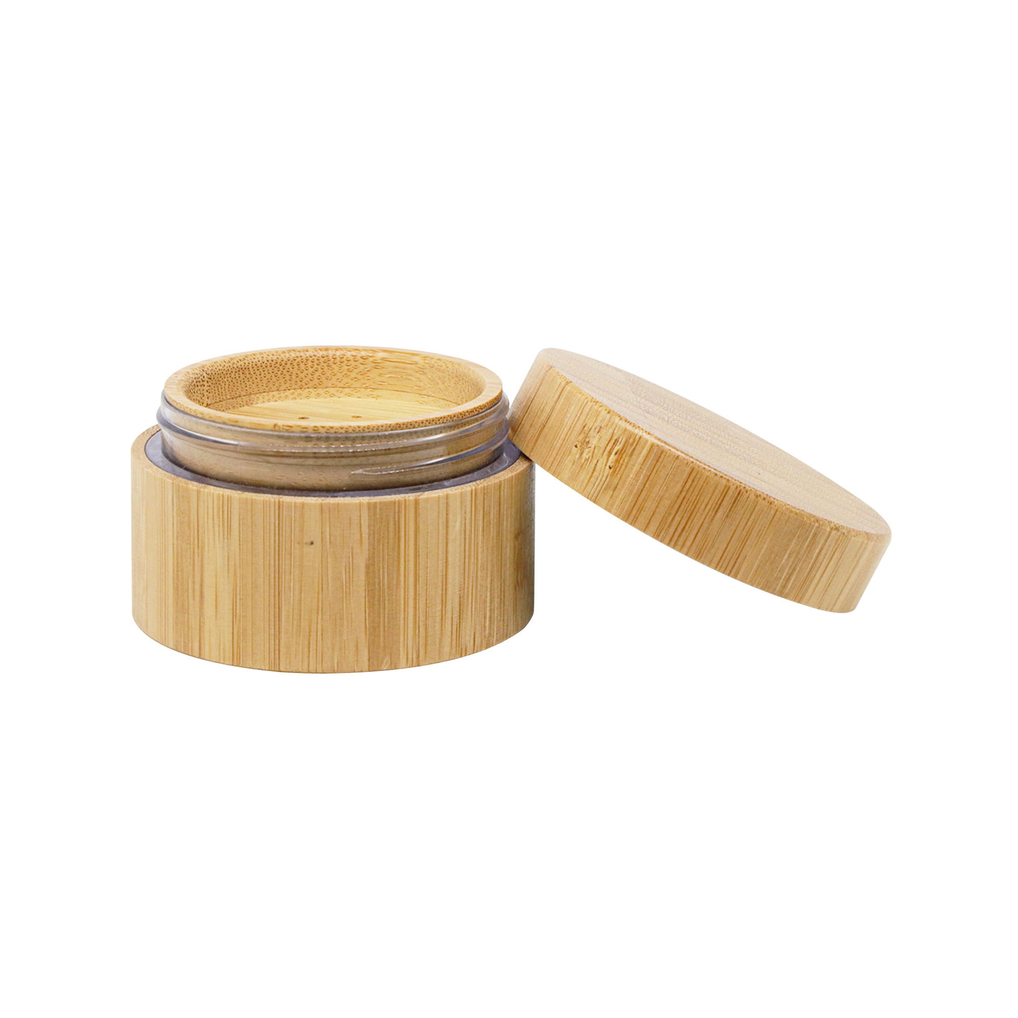 Bamboo Loose Powder Jar Interior Elegant Design Practical Solution Makeup Bags Dressers and Travel Loose Powder Container Bamboo Loose Powder Jar Interior Elegant Design Practical Solution Makeup Bags Dressers and Travel Loose Powder Container