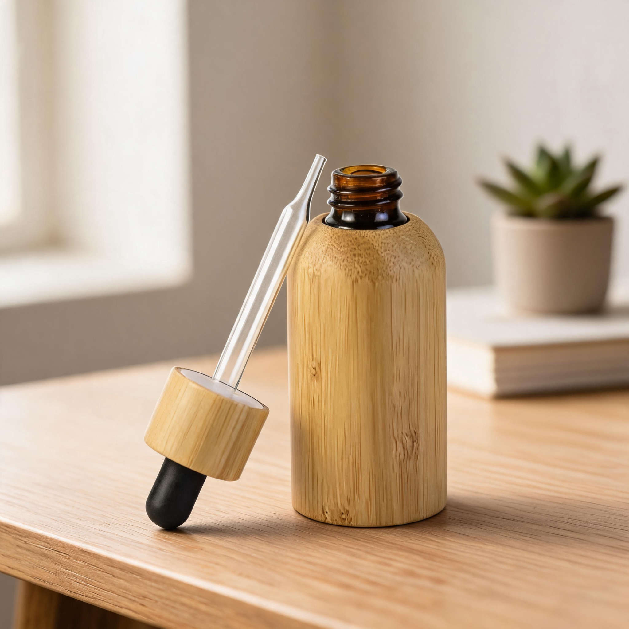 Wholesale 10ml 30ml 50ml Full Bamboo Glass Dropper Bottle Essential Oil Serum Skincare Cosmetic Packaging Container Wholesale 10ml 30ml 50ml Full Bamboo Glass Dropper Bottle Essential Oil Serum Skincare Cosmetic Packaging Container