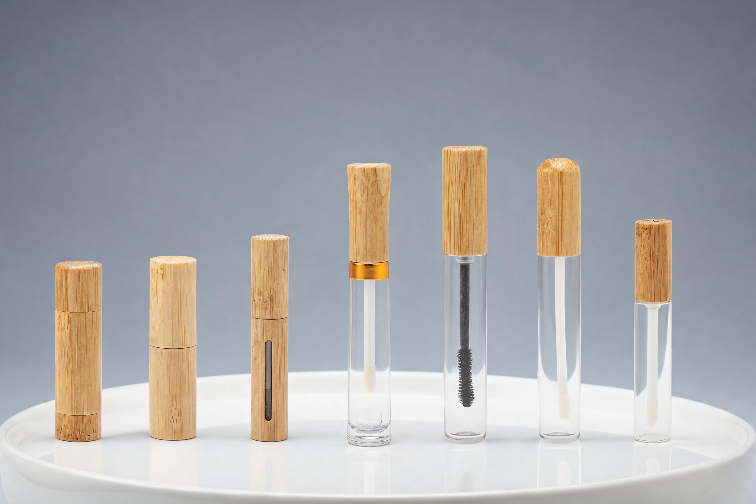 Dropper Bottles with Screw Cap and Bamboo Dropper Ideal Cosmetics Essential Oils Fragrance Storage Mascara Tube Mascara Tube Dropper Bottles with Screw Cap and Bamboo Dropper Ideal Cosmetics Essential Oils Fragrance Storage Mascara Tube Mascara Tube