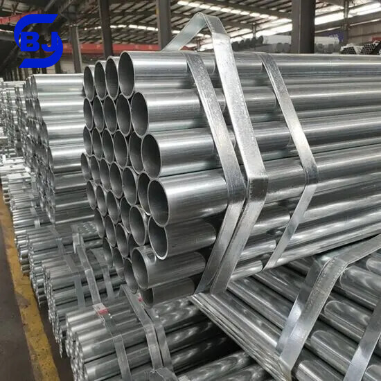 Tubo Redondo de Acero Galvanizado Q235