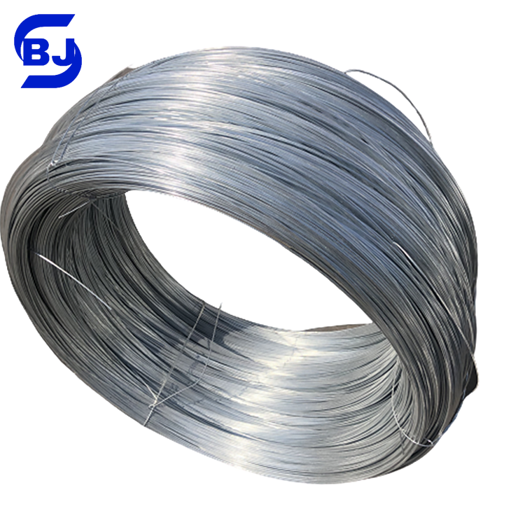 Alambre de acero galvanizado DX53D+Z