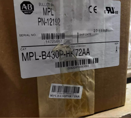 Сервомотор Allen Bradley MPL-B430P-SK22AA Бюллетень MPL LL
