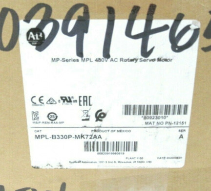Сервомотор Allen Bradley MPL-B430P-MK74AA Бюллетень MPL LL