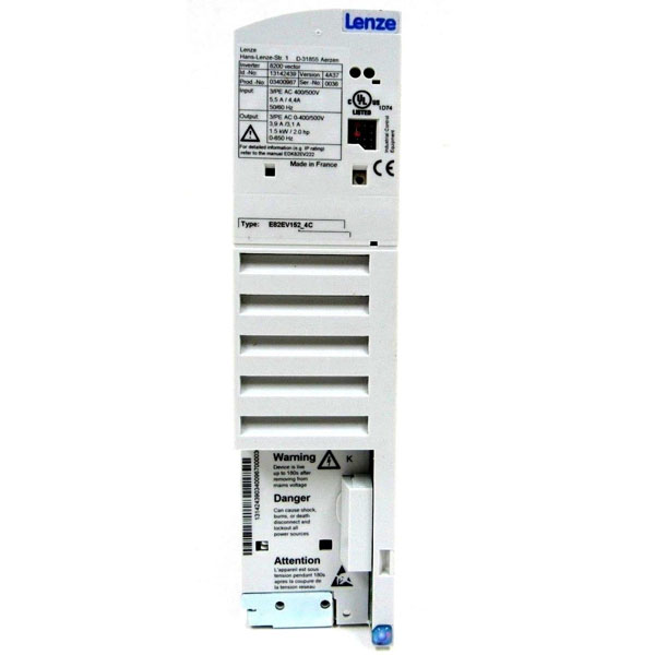 Новый оригинальный Lenze E82EV152-4C 1.5кВт инвертор 380-480В DHL FedEx быстрая доставка