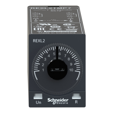 Реле задержки включения - 0.1 с..100 ч - 230 В AC - 2C/O