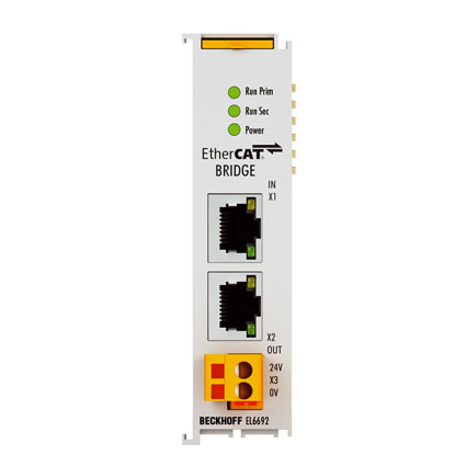 Beckhoff EL6692 Терминал EtherCAT Интерфейс связи Мост EtherCAT