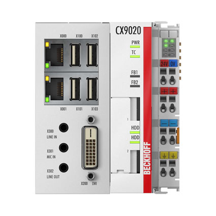 Beckhoff CX9020-0110 Встраиваемый ПК для монтажа на DIN-рейку, система управления Ethernet с процессором Arm Cortex-A8 1 ГГц