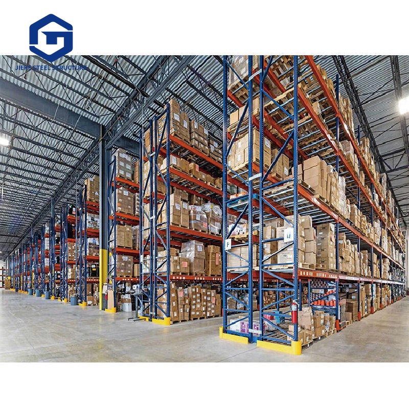 Heavy-duty Industrial Cold Rolled Steel 5 Layer Storage Racks Warehouse Shelves Garage Shelving Units Efficient Stacking