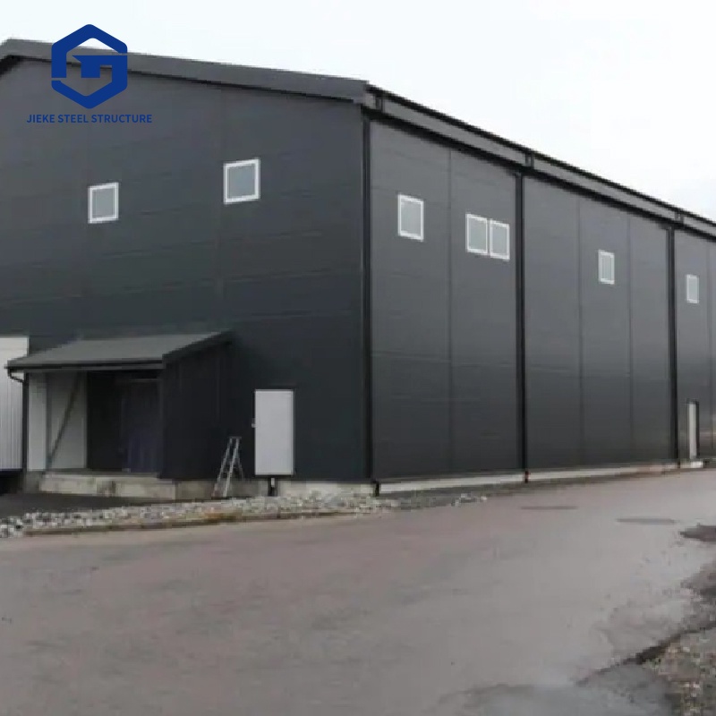 Industrial Prefabricated Prefab Warehouse Building Storage Shed Design Construction Building Steelwork Structure
