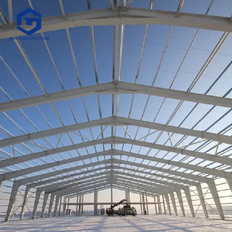 Industrial Prefabricated Prefab Warehouse Building Storage Shed Design Construction Building Steelwork Structure