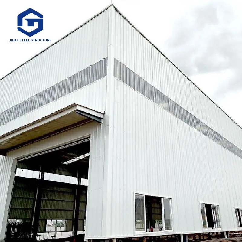 Industrial Prefabricated Prefab Warehouse Building Storage Shed Design Construction Building Steelwork Structure