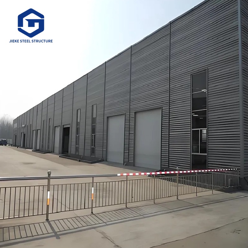 Prefabricated Metal Frame Industrial Production Hall Large Span Prefab Steel Structure Warehouse Building