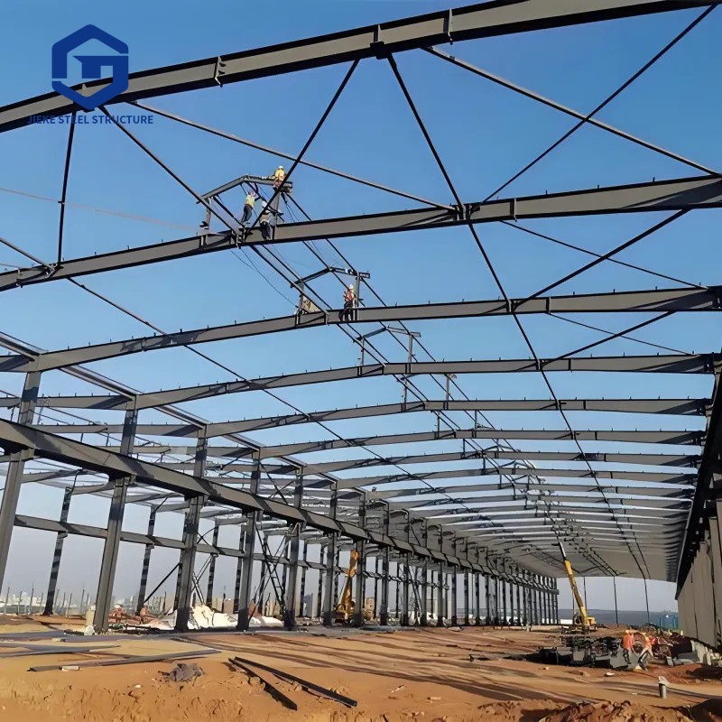 High Strength Steel Structure Storage Warehouse Low Cost Prefab Building Metal Structural Construction