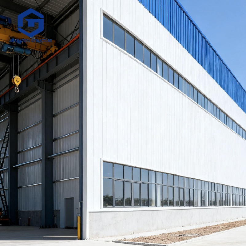 Customized Prefab Modular Prefabricated Warehouse Building Light Steel Structure Steel Workshop