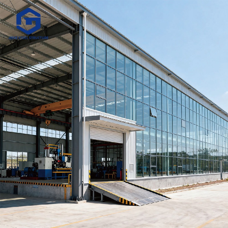 Prefab Framework Factory Steel Structure Warehouse Metal Work Plant Factory Prefabricated Warehouse