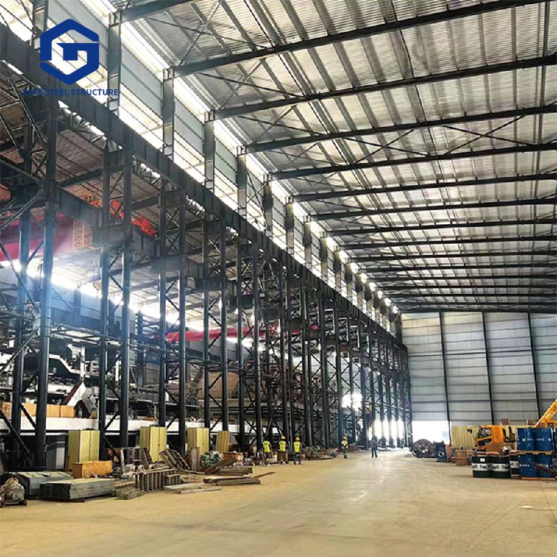 Prefab Framework Factory Steel Structure Warehouse Metal Work Plant Factory Prefabricated Warehouse