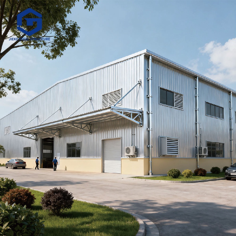 Metal Frame Structure Prefabricated Warehouse Steel Structure Factory Warehouse Building