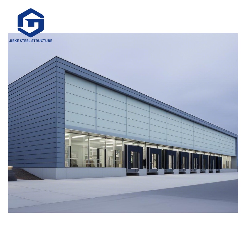 Modern Prefab Steel Frame Building Commercial Steel Structure for Shopping Malls Warehouses Commercial Buildings