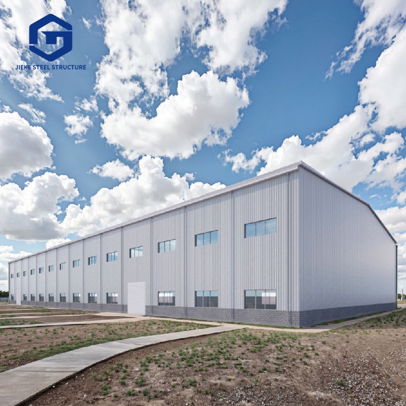 Modern Prefab Steel Frame Building Commercial Steel Structure for Shopping Malls Warehouses Commercial Buildings