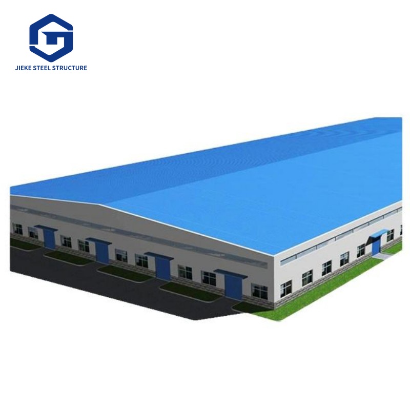 Modern Industrial Light Steel Frame Workshop Large Logistics Storage Garage Shed Warehouse