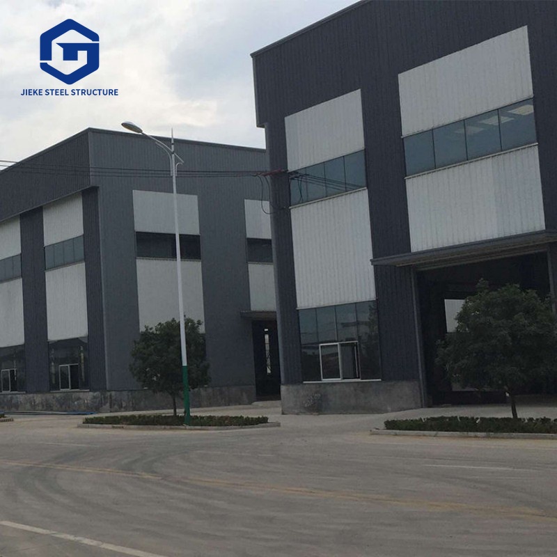 Modern integral prefabricated factory steel structure workshop