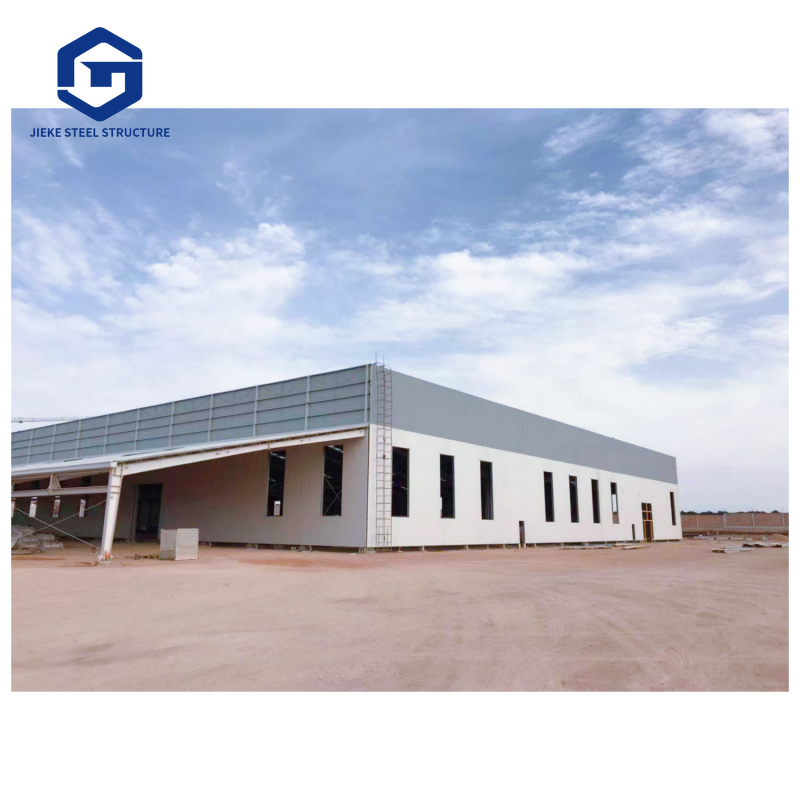 Modern integral prefabricated factory steel structure workshop