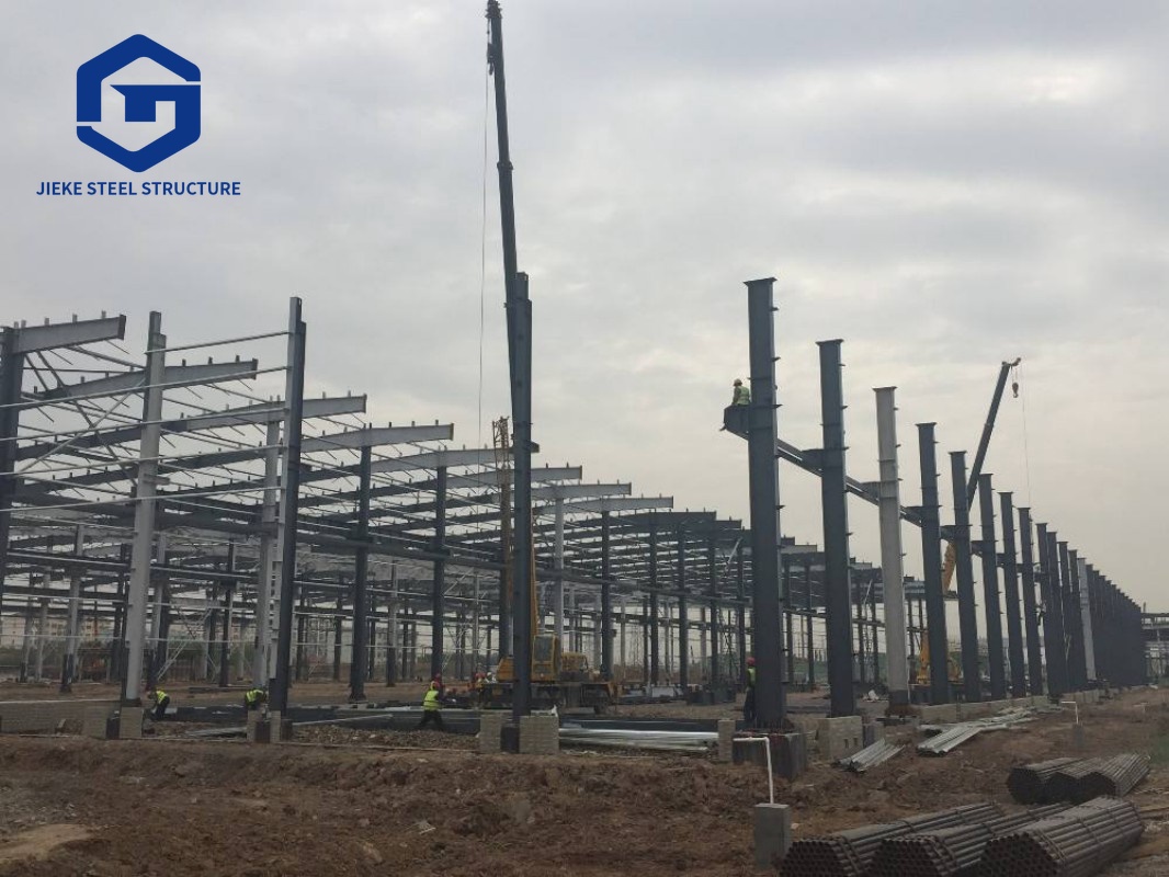 Modern integral prefabricated factory steel structure workshop