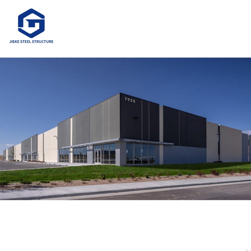 Modern integral prefabricated factory steel structure workshop