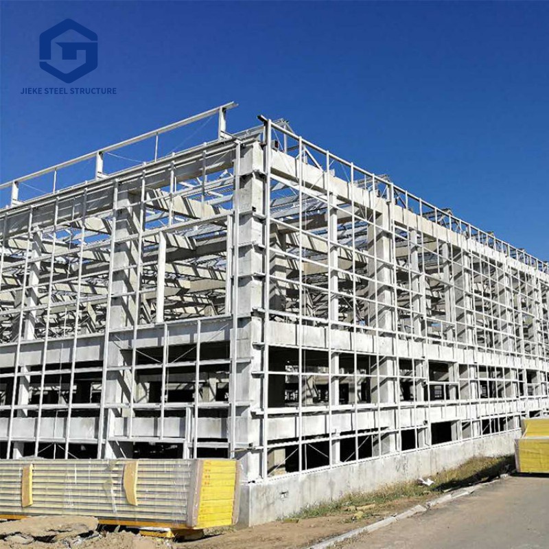 Modern integral prefabricated factory steel structure workshop