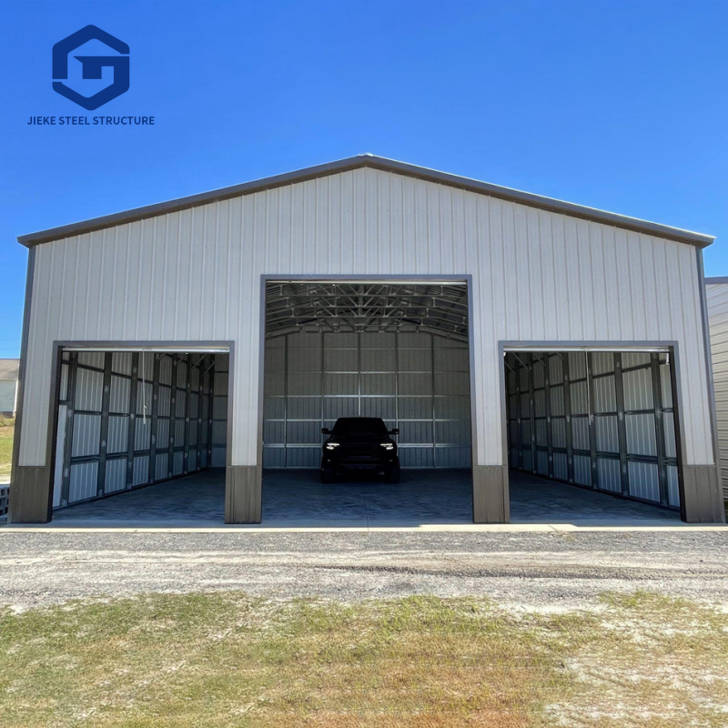 Prefabricated Steel Structure Warehouse for Workshop Various Sizes Factory Manufactured for Workshops & Plants