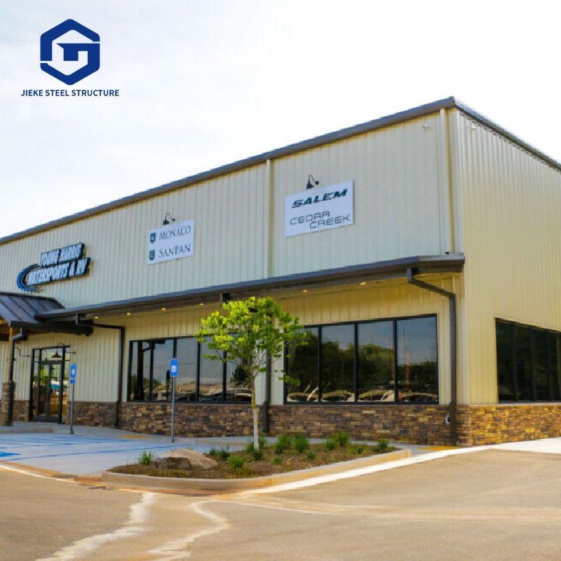 Prefabricated Steel Structure Building Low Cost Steel Frame Warehouse Multi-layer Steel Construction