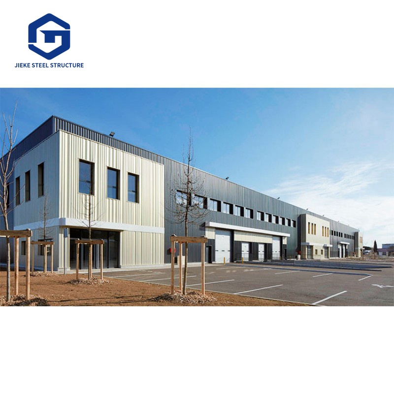 Prefabricated Steel Structure Building Low Cost Steel Frame Warehouse Multi-layer Steel Construction