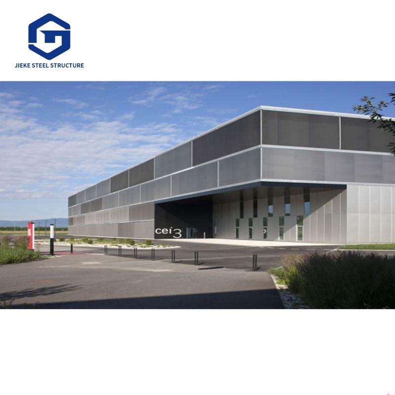 Prefabricated multi-layer steel structures are suitable for commercial and residential use.