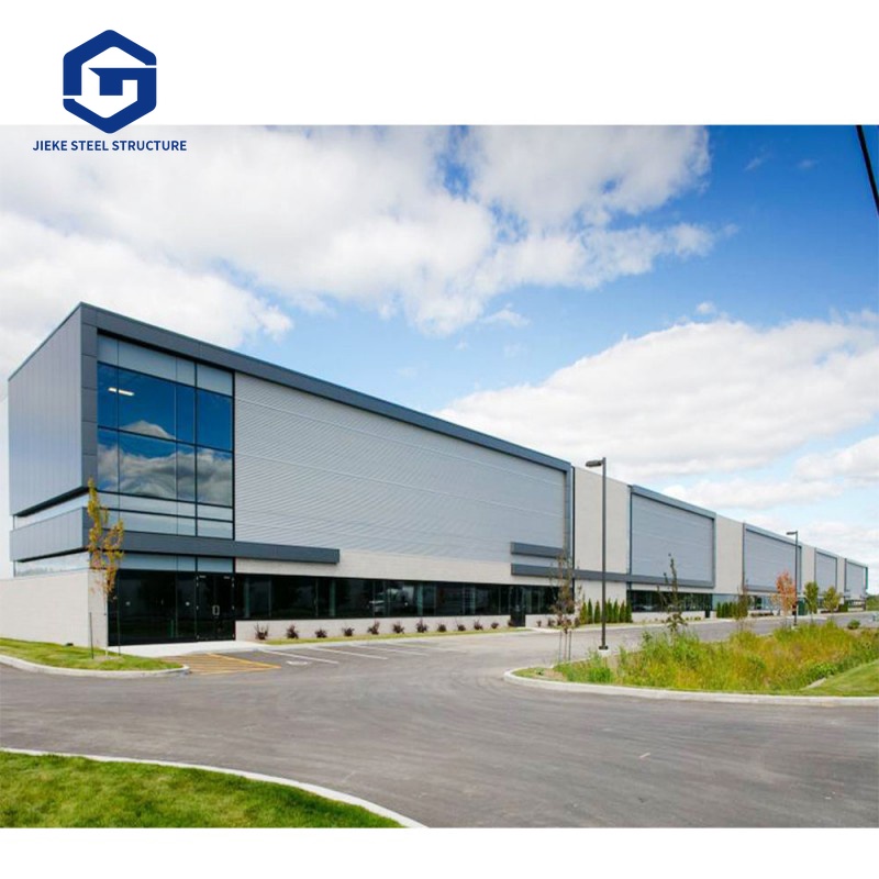 Prefabricated multi-layer steel structures are suitable for commercial and residential use.