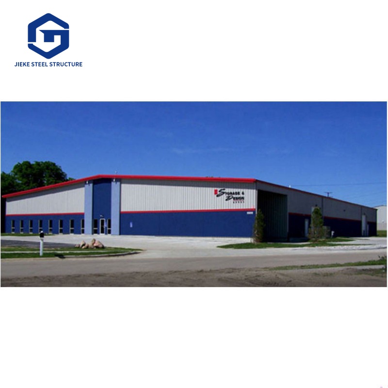 Prefabricated Steel Structure Building Low Cost Steel Frame Warehouse Multi-layer Steel Construction