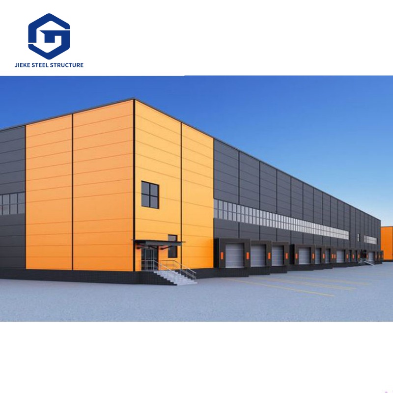 Modern Design Steel Structure Commercial Building Multi-Layer Prefabricated Office with Free Design