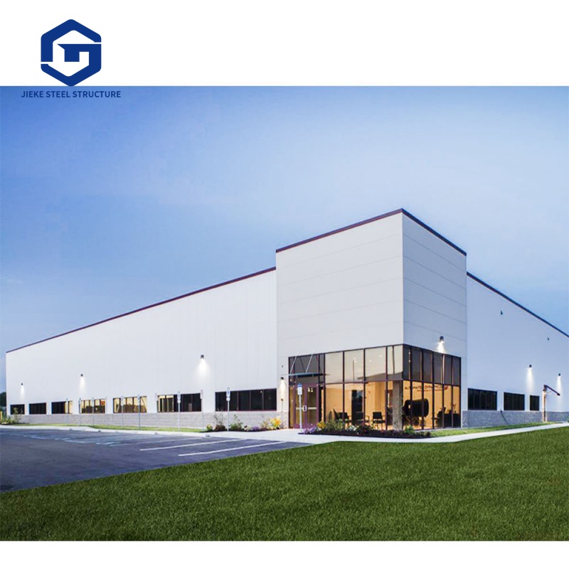 Modern Design Steel Structure Commercial Building Multi-Layer Prefabricated Office with Free Design