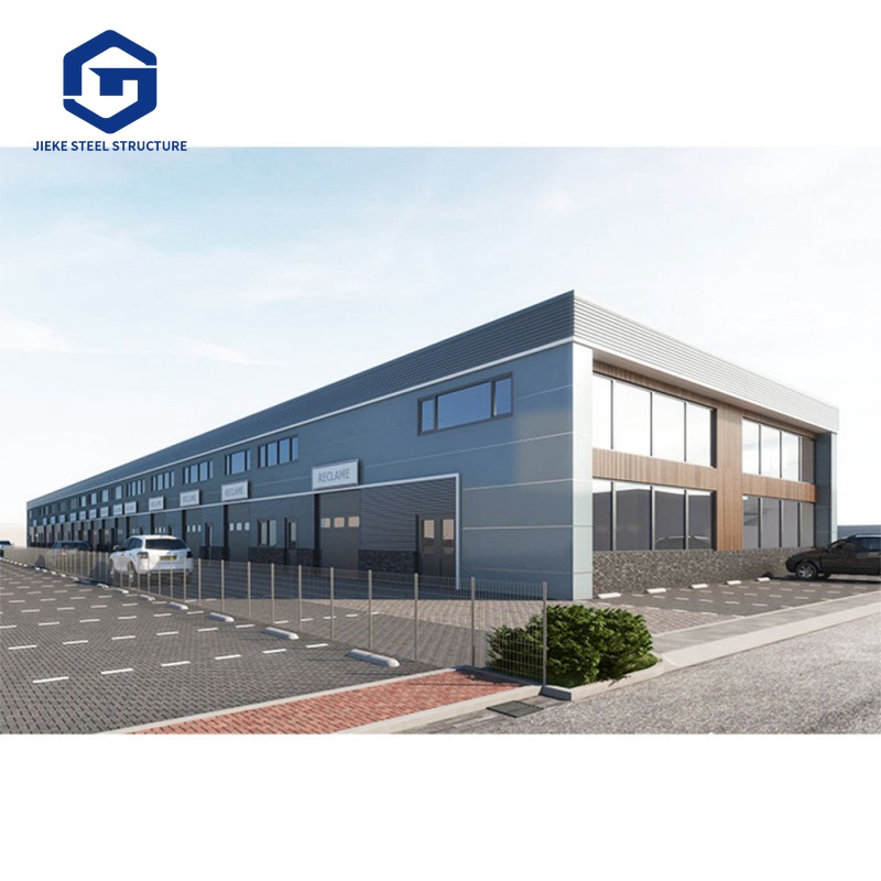 Prefabricated Steel Structure Building Low Cost Steel Frame Warehouse Multi-layer Steel Construction