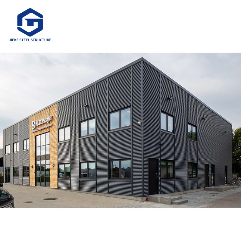 Multi-layer industrial steel structure building structure, suitable for shopping malls and commercial purposes