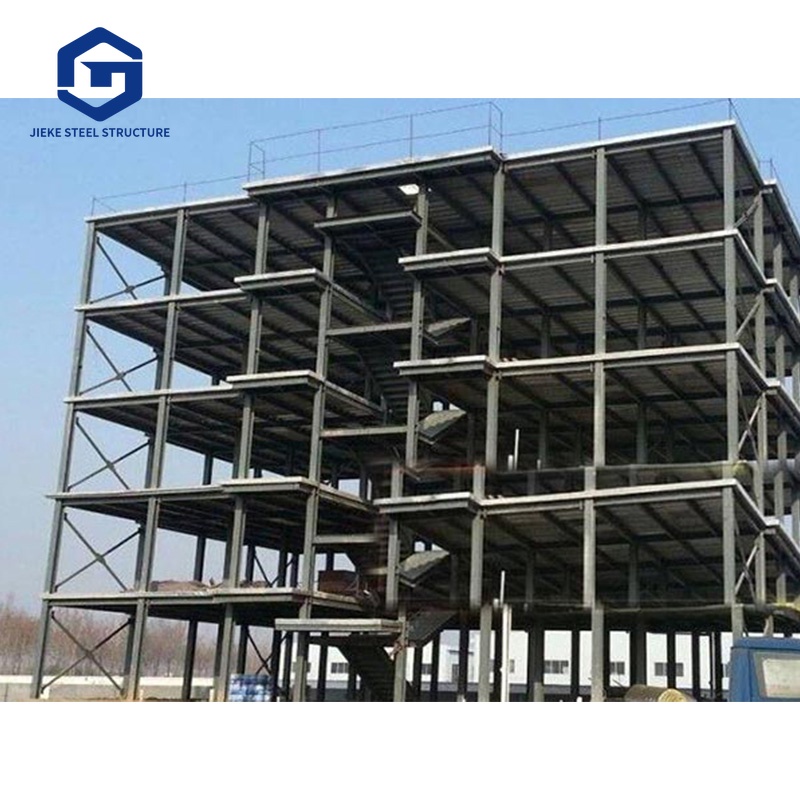 Customized Multi Story Light Steel Structure Commercial Office Hotel Garage Shed Buildings Steel Office Building