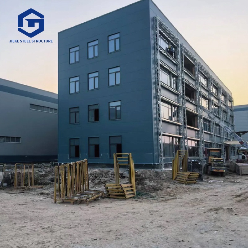 Structural Metal Building Materials Two Story Multi-story Steel Structure Warehouse Building Prefabricated