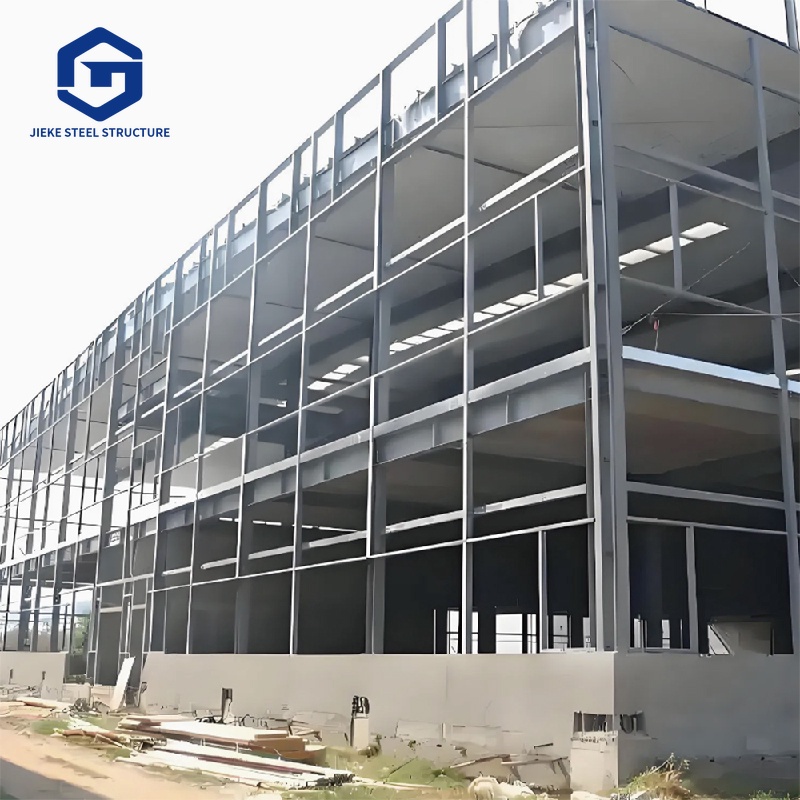 Structural Metal Building Materials Two Story Multi-story Steel Structure Warehouse Building Prefabricated
