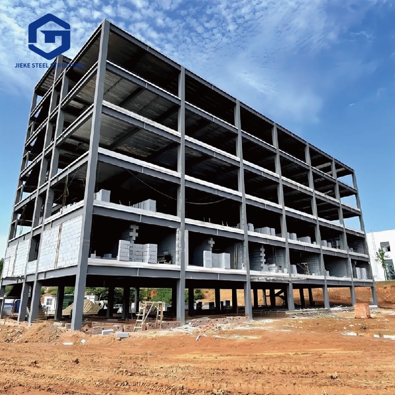 Structural Metal Building Materials Two Story Multi-story Steel Structure Warehouse Building Prefabricated